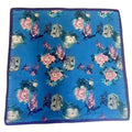 XL 43 Inch Extra Large Square Scarf Fashion Scarves Silk Feeling Hair Scarf Wrapping Scarfs Night Sleeping Headscarf - color: Ba1016