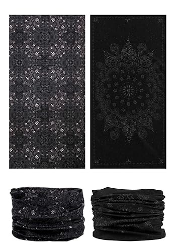 Head Wrap Headwear Headband Bandana Face Mask magic scarf for men & women - color: 6pcs. Cool