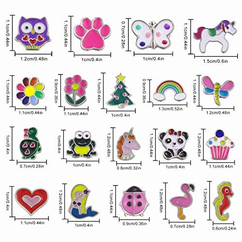 33 Pairs Stainless Steel Cartoon Earrings for Girls - Hypoallergenic Colorful Stud Earing Set, Mix & Match Cute Earring for Teens, Kids, Doll Dressup Accessories - style: #1-Cute Earrings