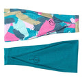 Maven Thread Wide Workout Headbands for Women – Non-Slip Sweatbands for Gym, Running & Yoga - color: Bayside