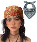 21"x21" Soft Cotton Bandana for Men and Women Unisex Head Wrap Scarf Headband Face Mask for Outdoor - color: Qm2-freebird