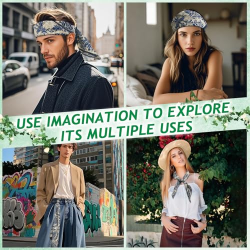 Large Cotton Bandanas for Women, 27 x 27 inch Hair Neck Scarf, Headband Square Scarf - color: P-navy Blue