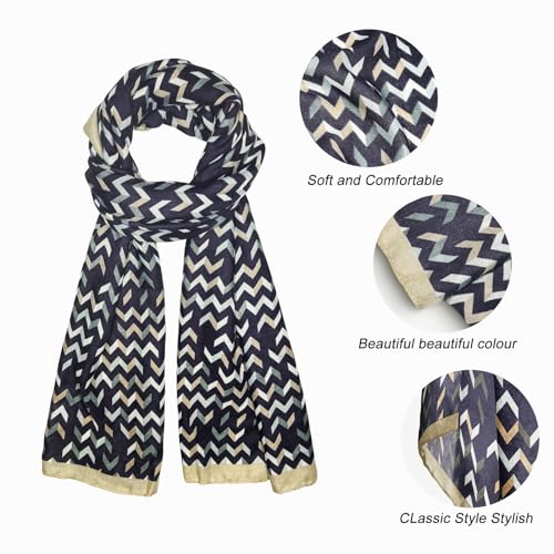 FINIZO Women's Fashion Scarves, Pashmina Wrap for All Season, Everyday Wear for Ladies, Solid Color Bridesmaid Gifts - color: 54