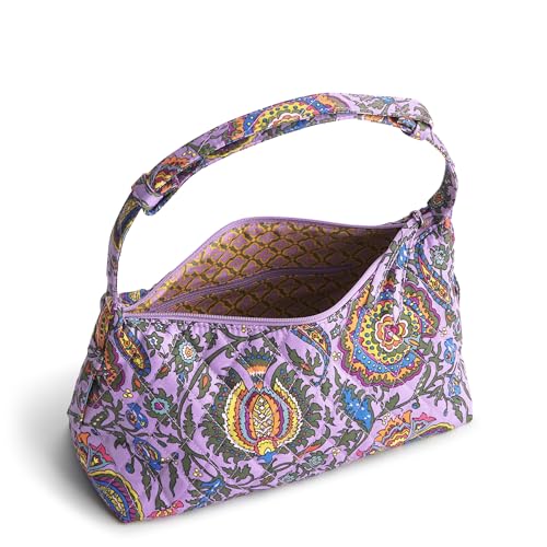Vera Bradley Women's Premium Cotton Roxbury Crescent Shoulder Bag - color: Marrakesh