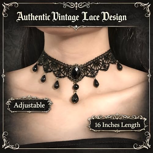 Millennials In Motion Gothic Necklaces - color: Victorian Choker