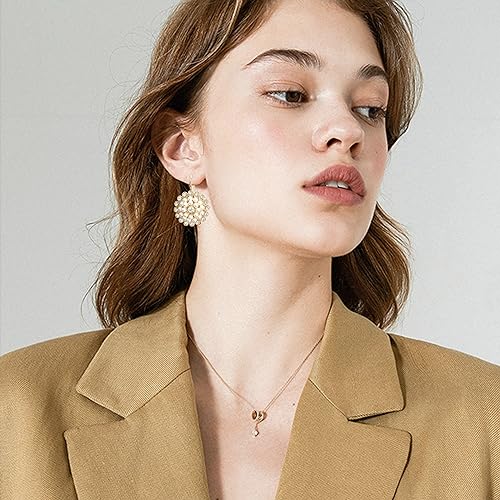 Unique Bohemian Vintage Sparkly Crystal Colorful Round Flower leverback earrings Boho Retro Bronze Circle Beaded Flower Floral Dangle Drop Earrings for Women - color: Gold 13