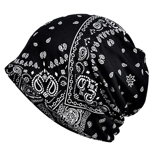 Women's Baggy Slouchy Beanie Chemo Hat Cap Scarf - color: ?4 Pack-multicolor E
