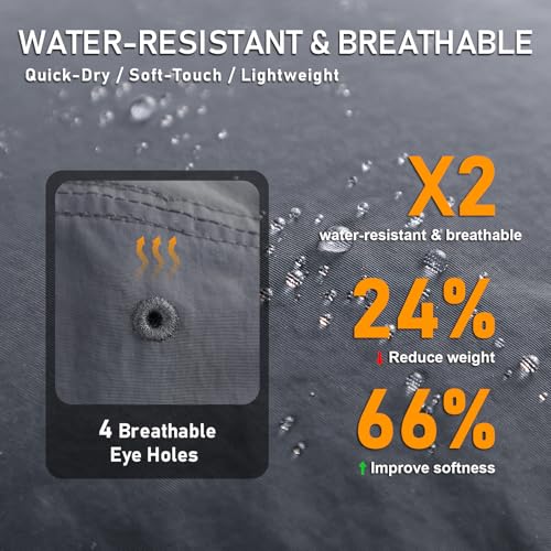 Water-Resistant Bucket Hat for Women Men Rain Hat UPF 50+ Boonie Sun Hat Foldable Summer Floppy Fishing Safari Hats - color: Grey
