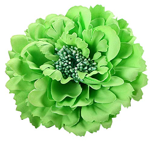 Hair Flower Clips Brooch Boutique Hair Accessories Bohemia Hairpins for Women Girls Green - color: Green