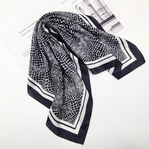 Large Cotton Bandana Lightweight Head Hair Scarf Headbands Wraps Cover Handkerchiefs for Women Men 25 x 25 inch - color: Rt02