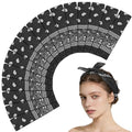 Morcheiong 8/16 Pcs Bandanas Paisley Bandana Head Scarf Headband Handkerchiefs for Men Women Boy Girls - color: Black