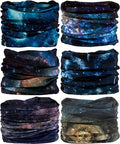 Head Wrap Headwear Headband Bandana Face Mask magic scarf for men & women - color: 6pcs. Interstellar 1