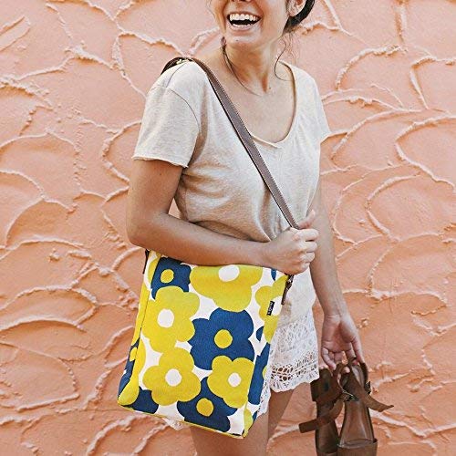 MAIKA Recycled Canvas City Sling Crossbody Bag - color: Hana