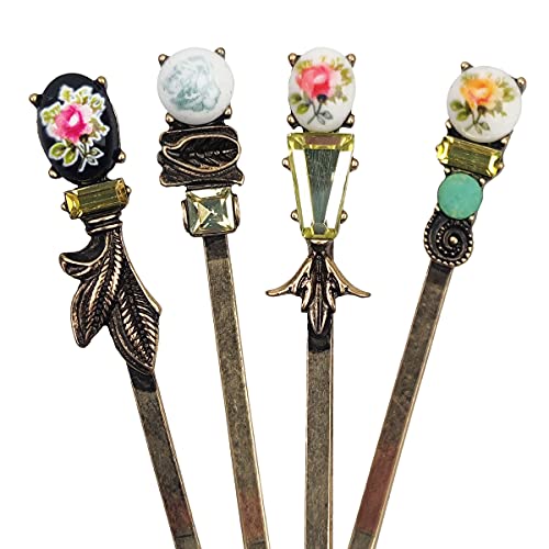 7PCS Vintage Hair Clips Elegant Retro Hair Pins Women Hairpins for Ladies and Girls Headwear Styling Tools Hair Accessories