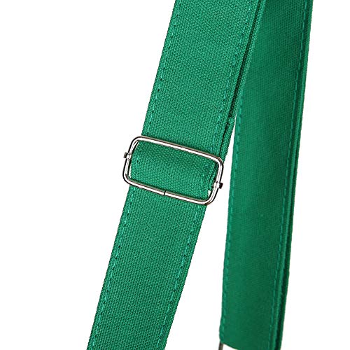 Covelin Women's Retro Large Size Canvas Shoulder Bag Hobo Crossbody Handbag Casual Tote - color: Green