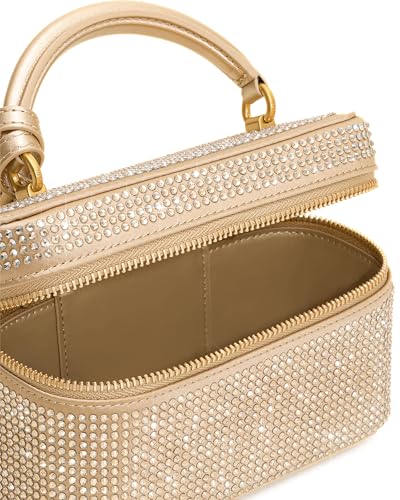 JW PEI Women's Cleo Box Shape Top Handle Bag - color: Champagne