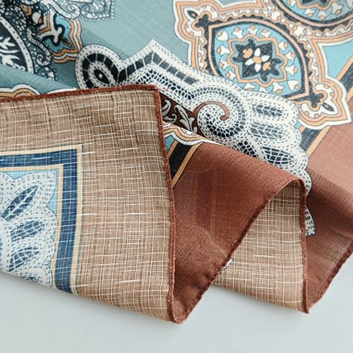 41" Large Square Scarf Hairscarf Fashion Scarves Hair Wrapping Scarfs Night Sleeping Headscarf for Women B06 - color: B0612