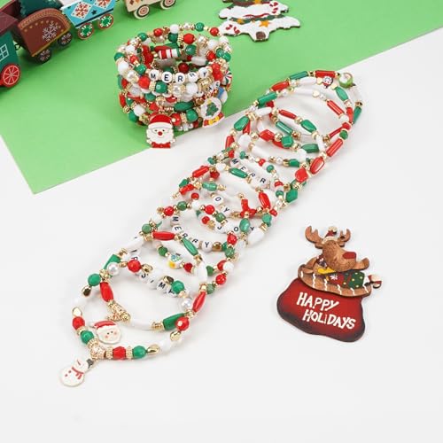 Bohemia Bracelets for Women Vintage Stackable Beads Bracelets Charm Stretch Beach Jewelry - color: Color 23