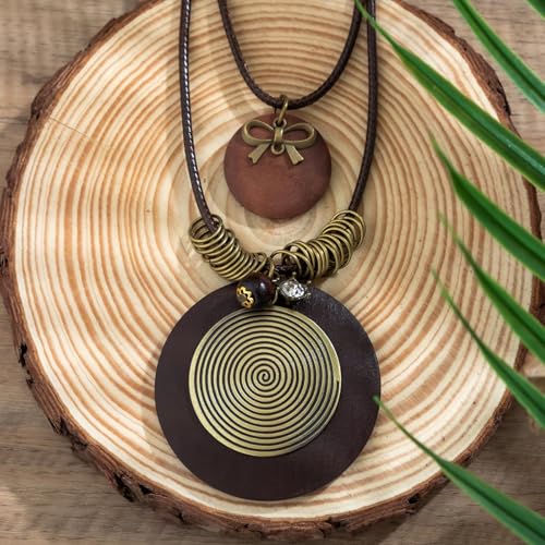 Boho Outfits for Women Boho Necklaces Country Concert Outfits Nashville Western Jewelry Choker Necklaces Long Leather Necklace Western Dress Jewelry Country Cowgirl Accessories Gifts - color: K9-Black