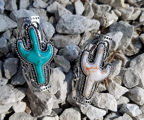 Turquoise Western Rings for Women Adjustable Country Rings Vintage Turquoise Open Ring Western Country Jewelry Gifts - style: Style2