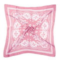 DOOBO Satin Head Scarf - 27.5 Inches Silk Bandana Hair Wrap Square Scarf for Women & Girls - color: Pink