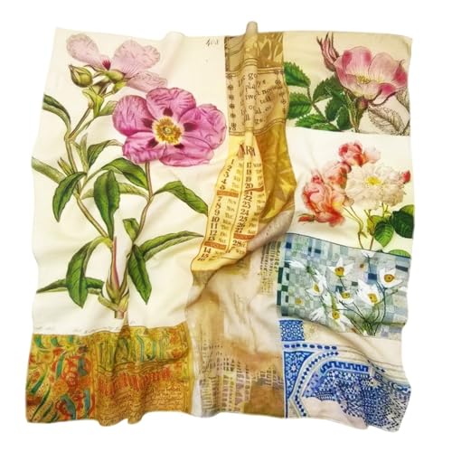Large Cotton Bandana Lightweight Head Hair Scarf Headbands Wraps Cover Handkerchiefs for Women Men 25 x 25 inch - color: Rt26