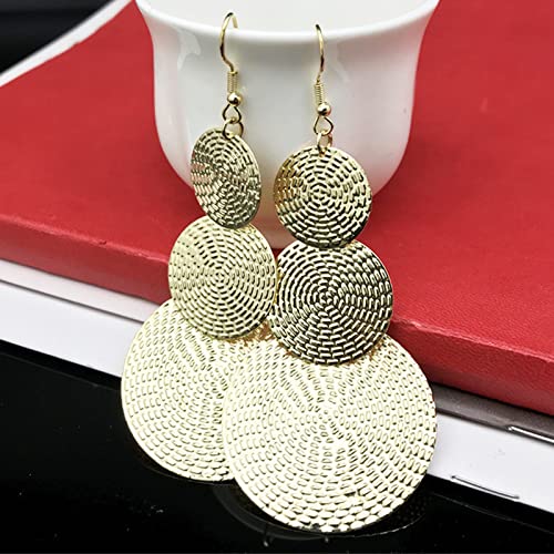 Boho Earrings for Women Trendy Gold Dangle Earrings Vintage Bohemian Indian Country Jewelry Gifts Boho Dress Chic Clothing - color: C7:boho earrings