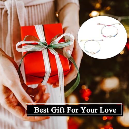 Adjustable Slider Bracelets Colorful Half Finished Bracelets Adjustable Beaded Bracelets DIY Friendship Bracelets for Women Jewelry Making Gifts Supplies - color: 8 Colors-Gradient