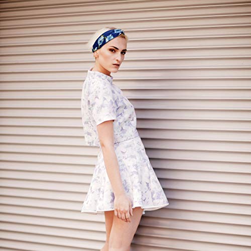 DRESHOW 10 Pack Boho Headbands for Women Girls Criss Cross Elastic Hair Band Twisted Head Wrap Floral Hair Accessories - color: 10 Pack Style Ea