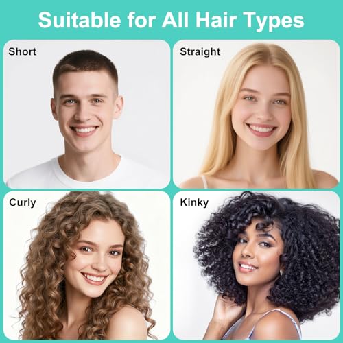 Curly Hair Brush, Curl Defining Brush with Soft Boar Bristles Detangling Tangled Glides, Wide-Teeth Design Effortlessly Shaping & Defining Curls (Pink Green) - color: Pink Green