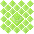 Suhine 24 Pcs Bandanas Bulk for Women Men 22 x 22 Inch Paisley Outdoor Headband Cowboy Handkerchief Summer - color: Fluorescent Green