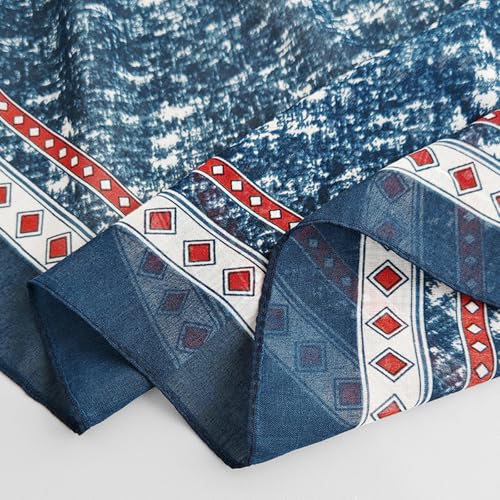 41" Large Square Scarf Hairscarf Fashion Scarves Hair Wrapping Scarfs Night Sleeping Headscarf for Women B06 - color: B0615