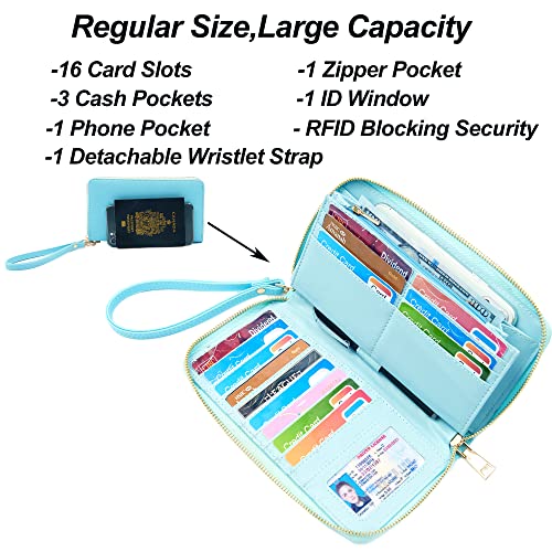 Purses And Wallets Set For Women Work Tote Satchel Handbags Shoulder Bag Top Handle Totes Purse With Matching Wallet - color: A101-3pcs/Set Pinkblue