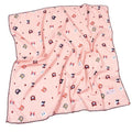 Cotton Bandana,Large Bandanas for Women,Head Coverings for Women,Head Scarf Handkerchief, Square Headband 27" x 27" - color: 27-21-cat-pink