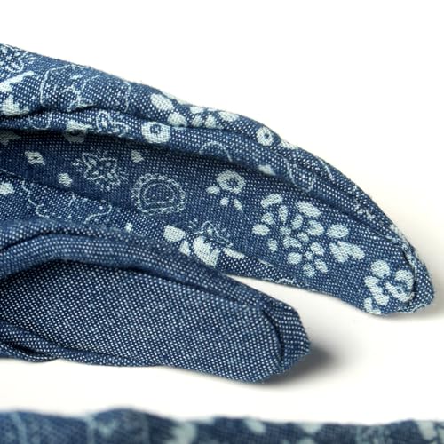 Cuizhiyu 3Pack Denim Knot Headband Knotted Wide Headband for Women,Blue Knot Headbands Non slip Hairbands Girls Fabric Head bands Hair Accessories