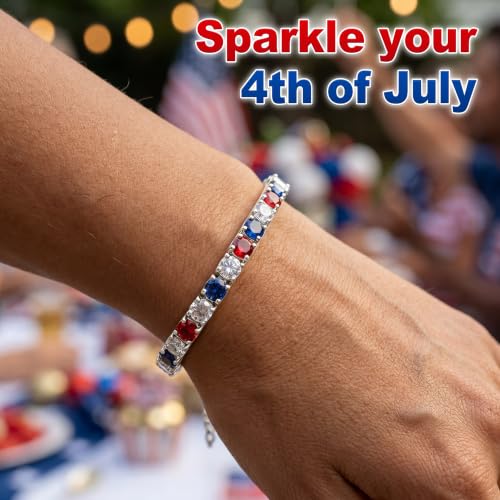 925 Sterling Silver Bracelets for Women Stack, Trendy Tennis Bangle Cuff Jewelry Set 14K Gold Plated, Adjustable Bracelet Set for Wrist Essentials, Women Fashion Watch Band Acecessories - style: SZ-TENNIS-independent4mm-gold