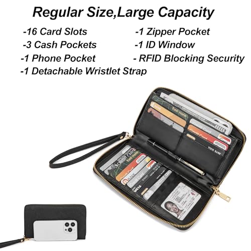Purses And Wallets Set For Women Work Tote Satchel Handbags Shoulder Bag Top Handle Totes Purse With Matching Wallet - color: A57-3pcs/Set Black