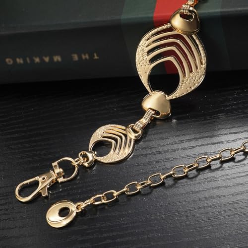 Suyi Chain Belt for Women Chunky Waist Chain for Ladies Dresses - size: Length 41"(25"+extended chain 16"), style: Gold 2