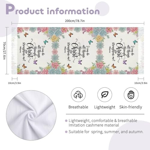 Scarfs for Women Fall Winter Scarves Shawls and Wraps for Evening Dresses - color: Design3