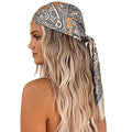 Headscarf Large Square Women Scarf 35" Fashion Scarves Silk Feeling Hairscarf - color: A103
