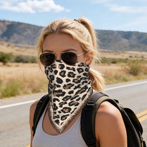 Head Scarf Hair Neck Scarves for Women Fashion Silk Satin Purse Bag Scarfs Handbags Bandana Neckerchief - color: Animal Leopard Print