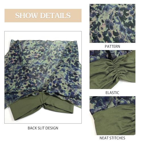 XYIYI Head Scarf for Women Chemo Patients Headwear Cancer Hair Loss Headwrap Cover Hat Turban Covering Wrap - color: Army Green