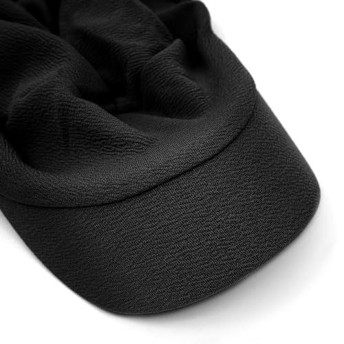XYIYI Chemo Headwear for Womens Cancer Patients, Head Scarf Chemotherapy Headwraps Hat - color: Black