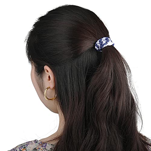 Funtopia 30 Pcs Hair Ties for Thick Hair - Bracelet Ponytail Holders, High Elastic Sports Accessories for Girls and Women, Mixed Color - color: 7.Mix