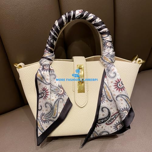 Hair Head Neck Bag Long Scarf Versatile Wrap for Women Soft & Lightweight for Everyday Chic - color: 118 Colorful Paisley 5.12 X 59 Inch
