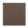 Women's Square Silk Like Head Scarf Large 35 inch Silk Feeling Hair Wrapping Satin Scarves for Sleeping Bandanas - color: A0018 Twill Dark Brown