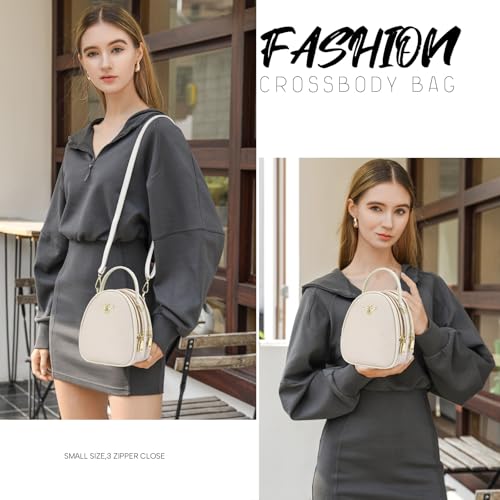 Small Crossbody Bags Shoulder Bag for Women Stylish Ladies Messenger Bags Purse and Handbags Wallet - color: 1-z Beige
