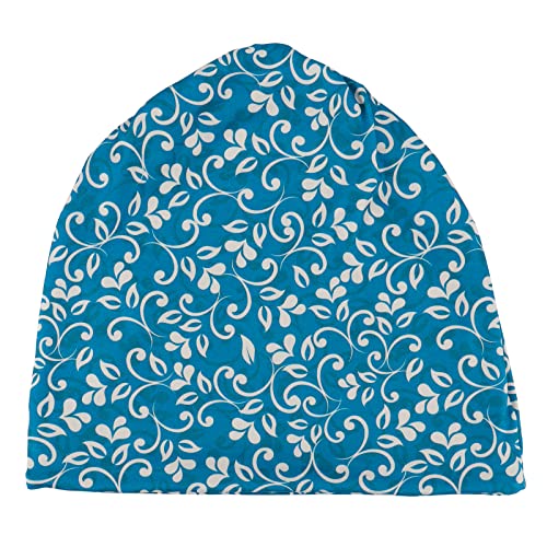 KAKU NANU Women Turban Chemo Beanies Pre Tied Caps Baggy Slouchy Headwear Sleep Scarf - color: Floral