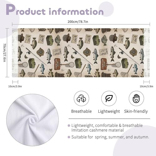 Scarfs for Women Fall Winter Scarves Shawls and Wraps for Evening Dresses - color: Design14