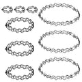 90s Tattoo Choker, 9 PCS 90s Tattoo Choker Necklace, Bracelet and Ring Set, Black Stretchy Gothic Chokers Adjustable Retro Gothic Grunge 90 Necklace Jewelry for Women Accessories